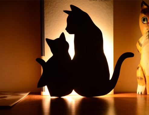 Cat Sensor Control Smart Sound LED Wall Lamp