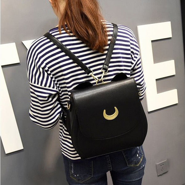 Cat ears shoulder bag