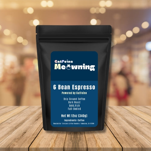 6 Bean Espresso – Bold Drip Ground Coffee